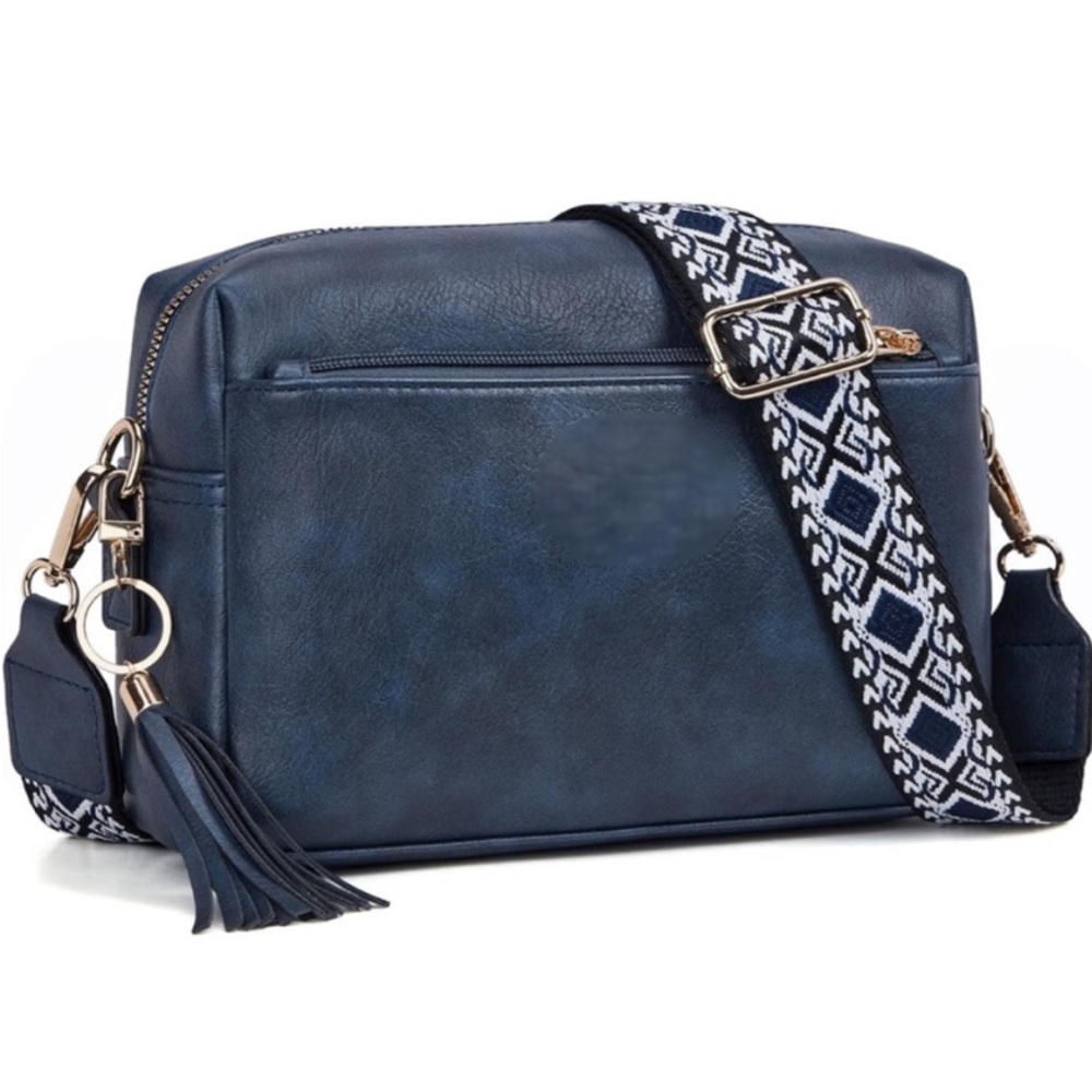 Blue Crossbody Bag